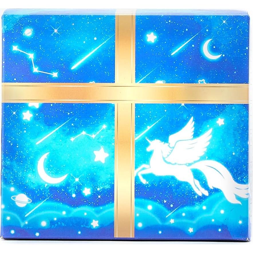 PIKOY Kids Night Light Projector+12 Lullabies, 8 Colors+3 Films+360° Night Light Projector for Kids Room, Remote+AUTO Timer Star Projector Stars for Ceiling Projector Lights for Bedroom & Babies Gifts