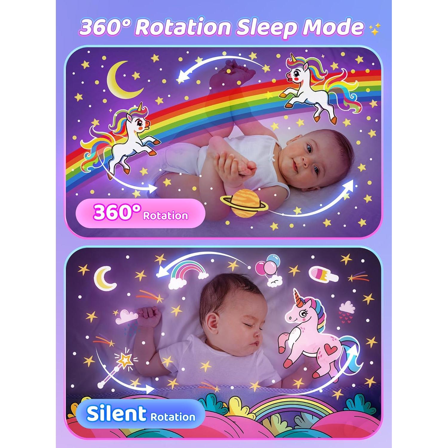 Proyector de Estrellas PIKOY para Niños 360° con Música