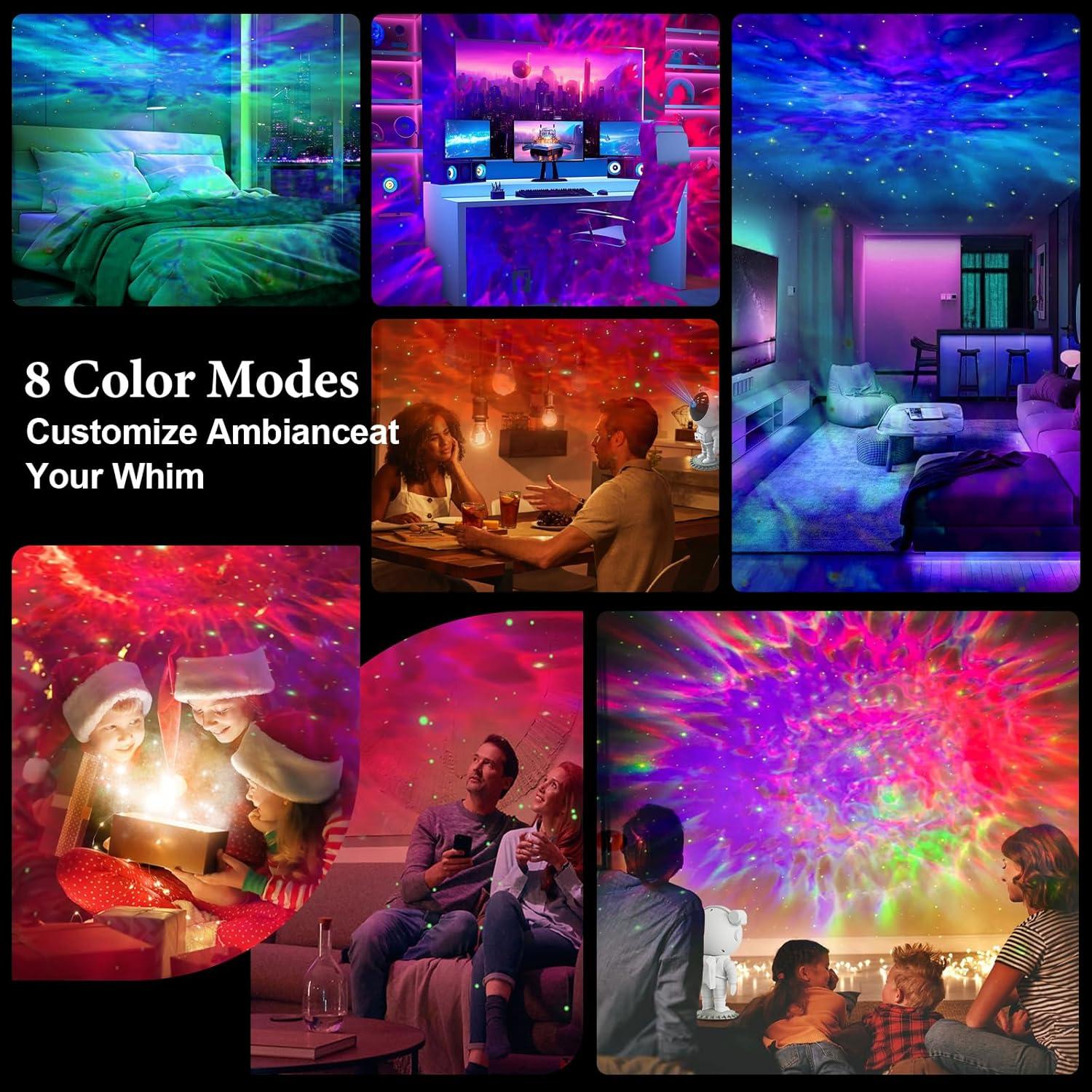 Proyector Galáctico Astronauta Aspiremit 12V Luz Nocturna