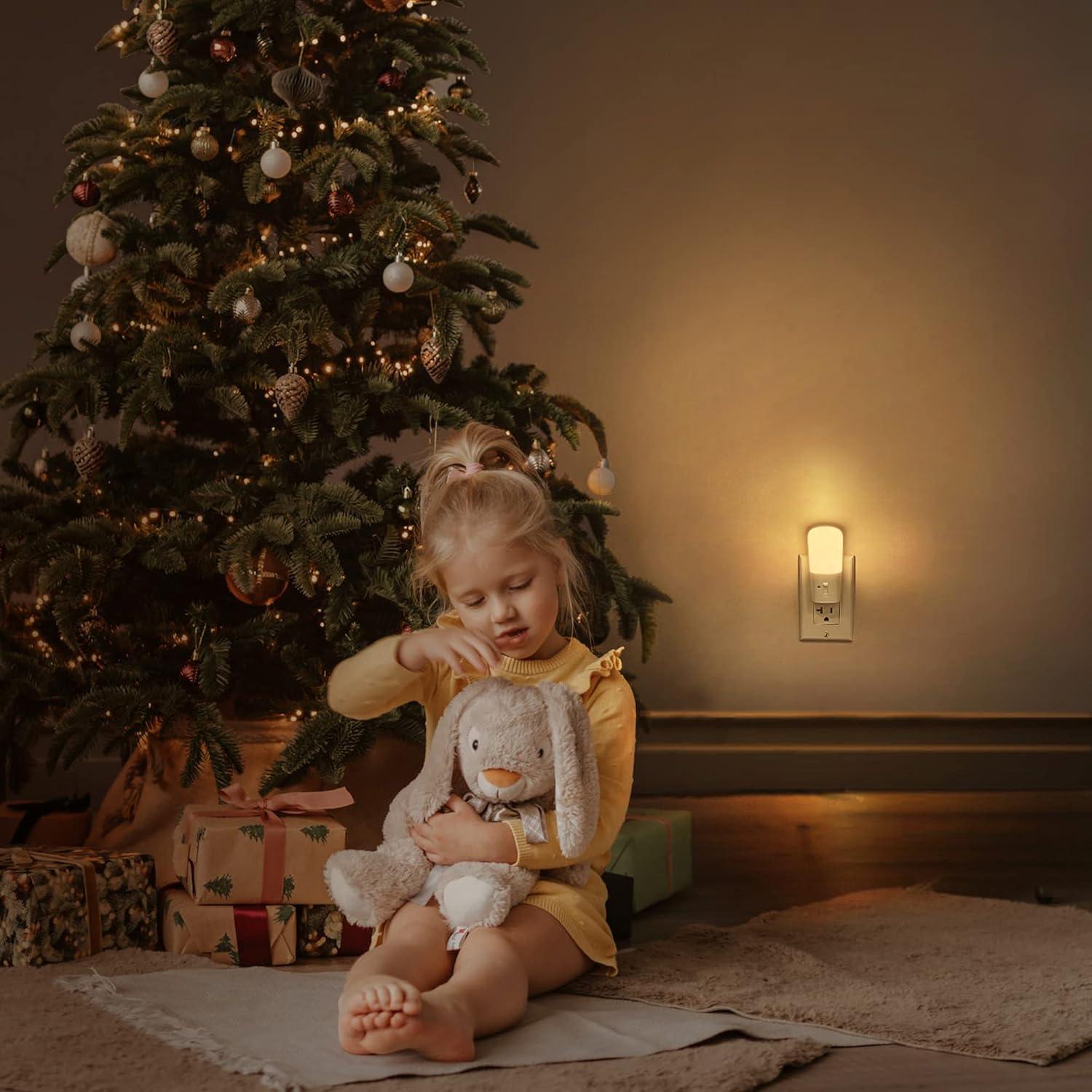 Luz Nocturna Enchufable LOHAS-LED 3000K Regulable 2 Paquete