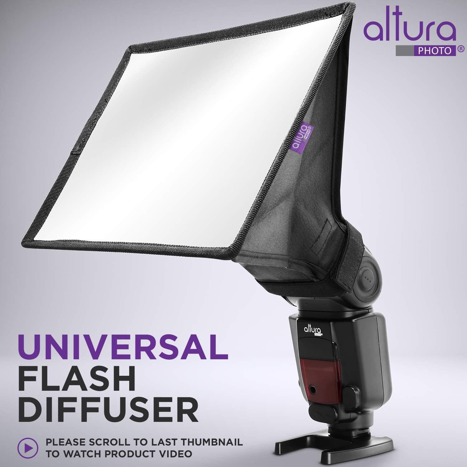 Difusor Softbox Altura Photo 22.86x17.78cm para Flash Zapata
