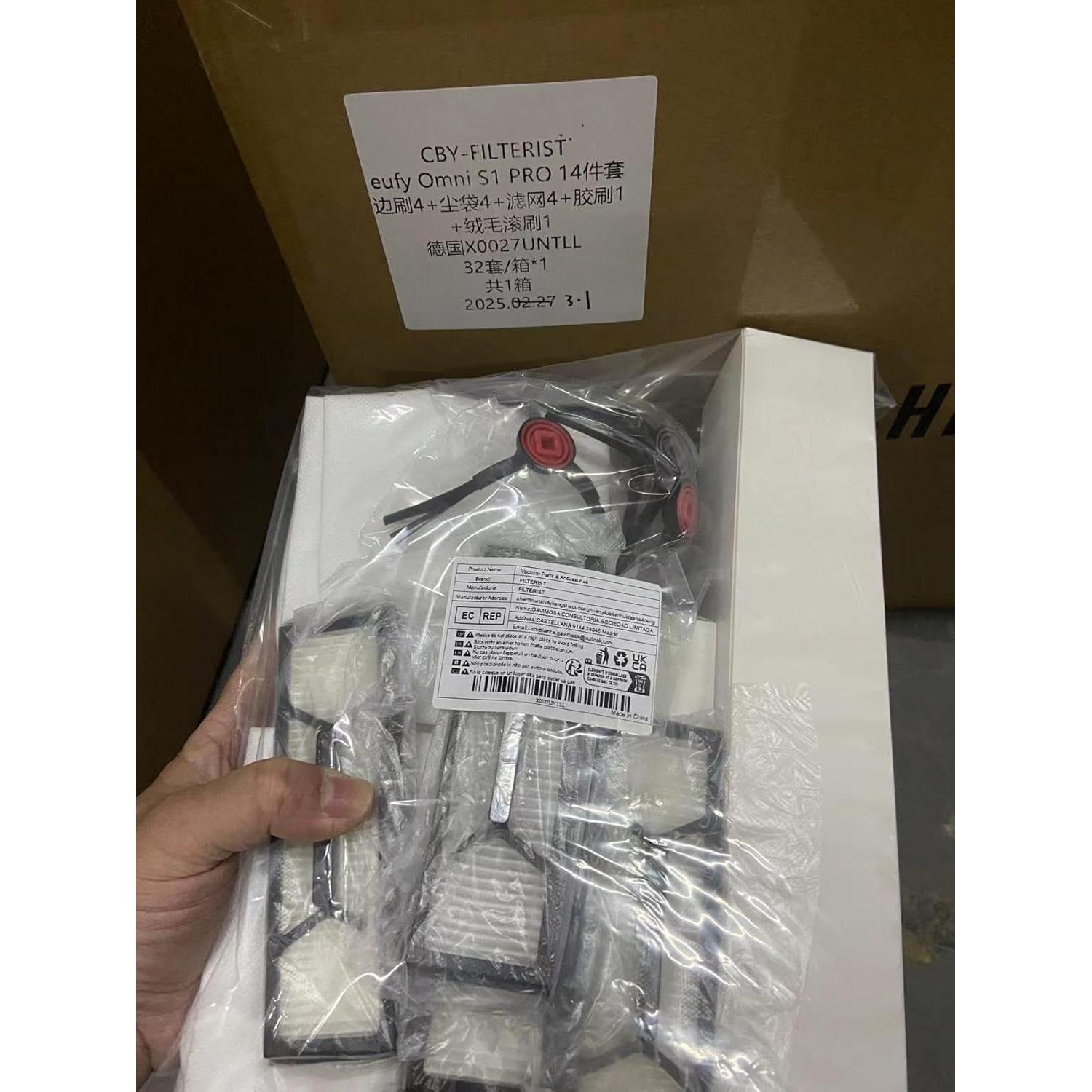 Kit de Accesorios FILTERIST para Aspiradora Omni S1 Pro - 14 Piezas