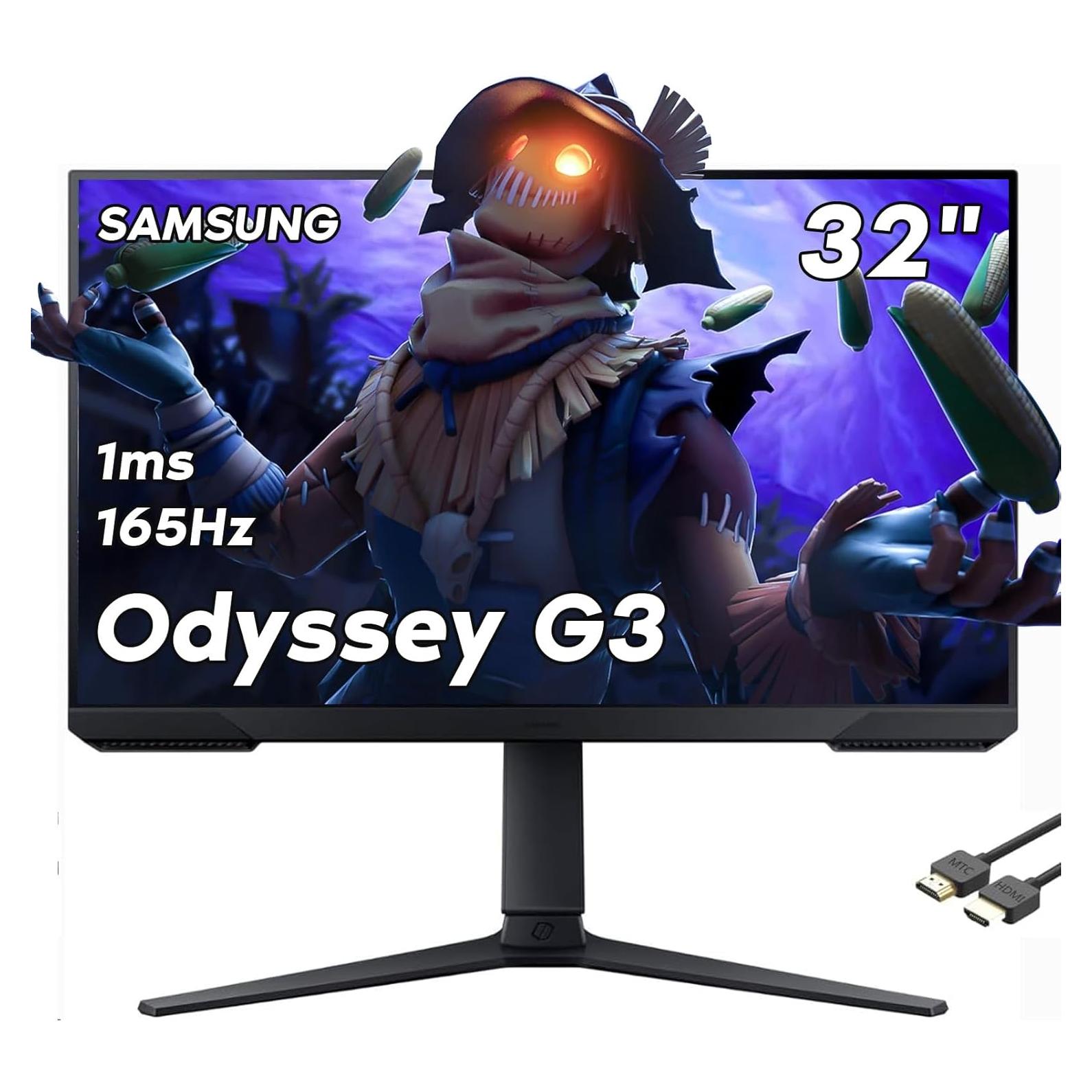 Monitor de Juegos SAMSUNG 32" Odyssey G3 FHD 165Hz 1ms