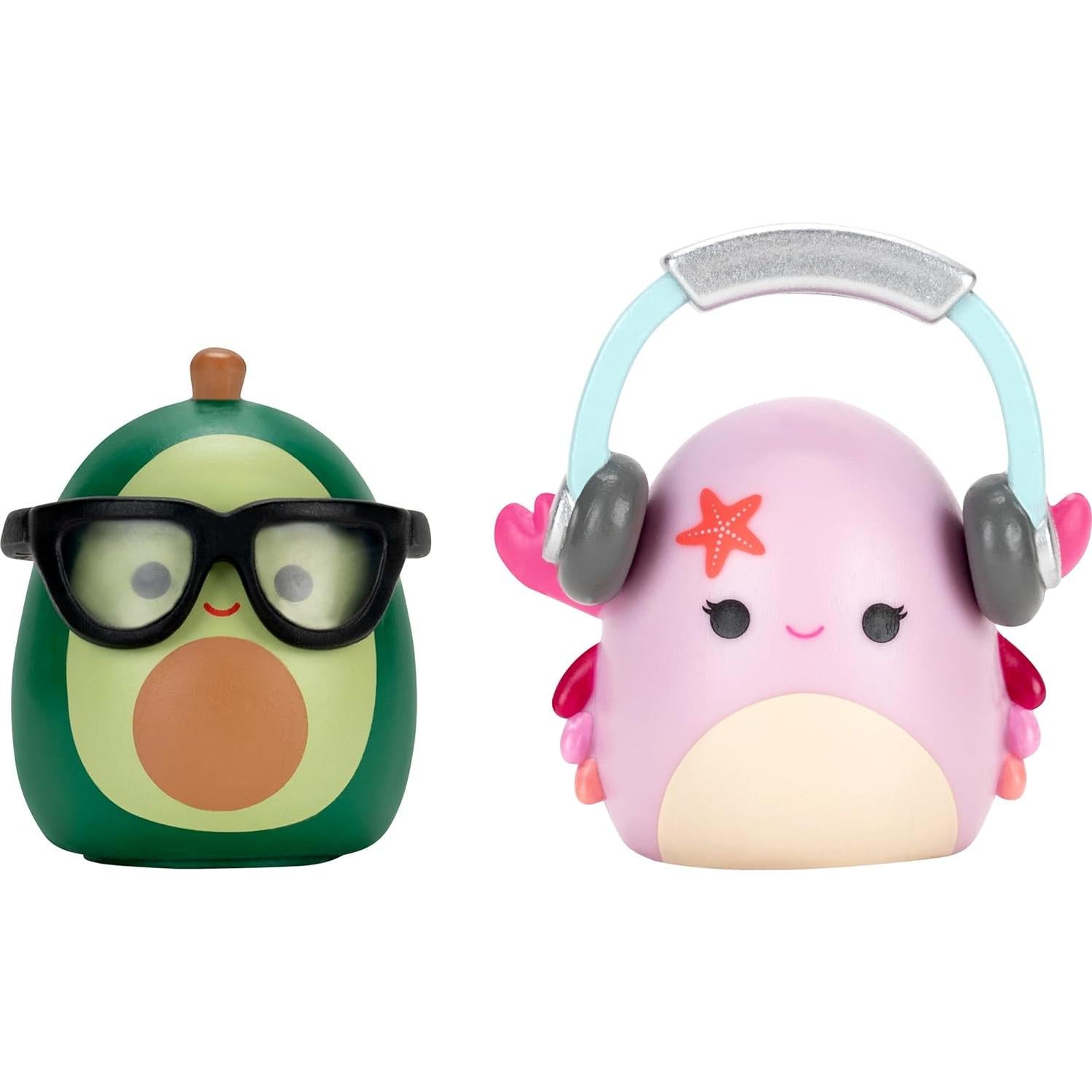 Juego de Equipaje Portátil Squish-a-longs Jazwares 2 Mini-Squish