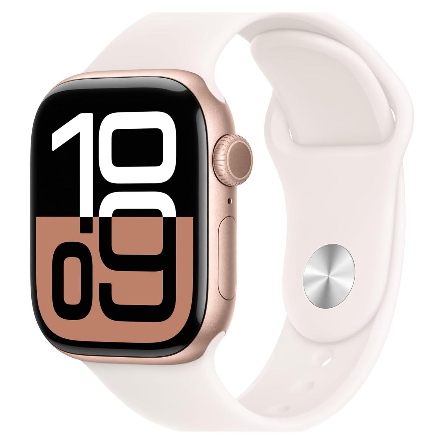 Apple Watch Series 10 GPS 42mm Aluminio Rosa Banda Rubor