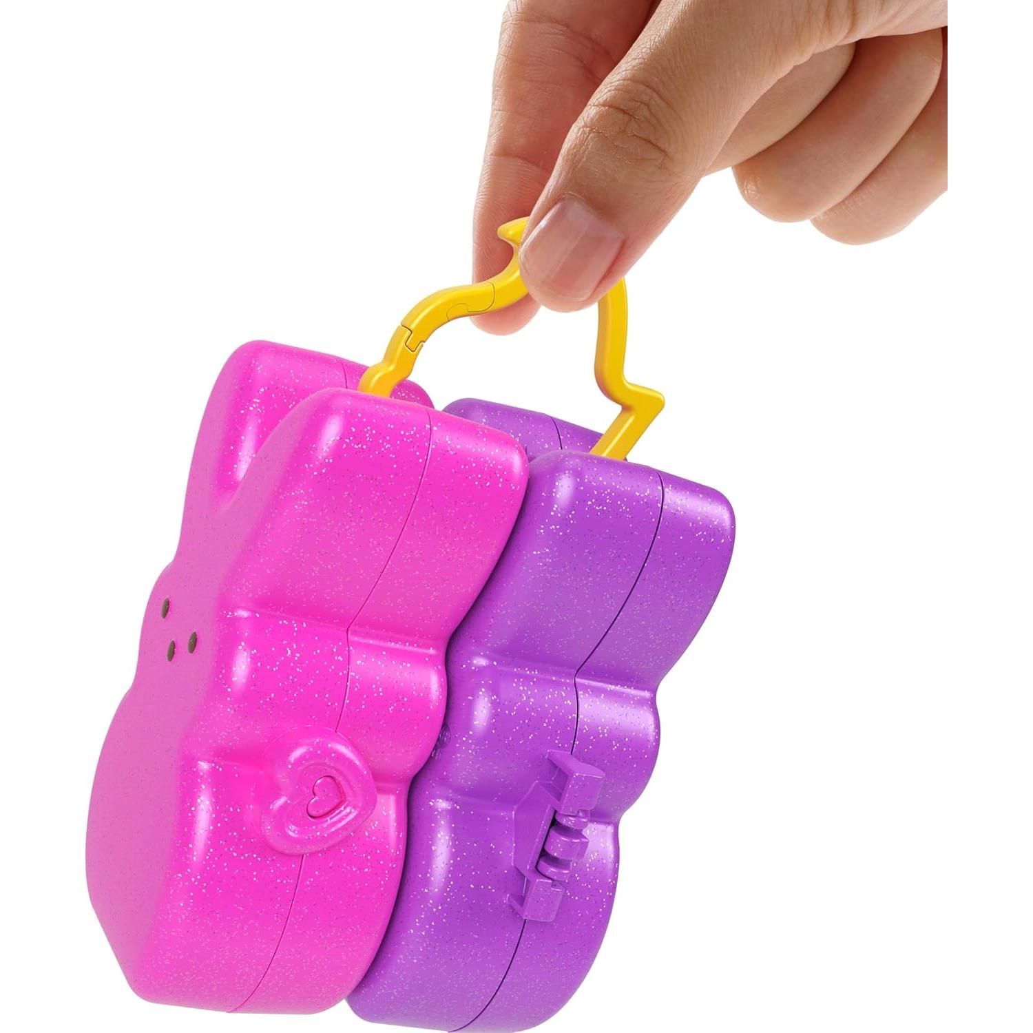 Polly Pocket x Peeps - Set de 6 Muñecas y Accesorios