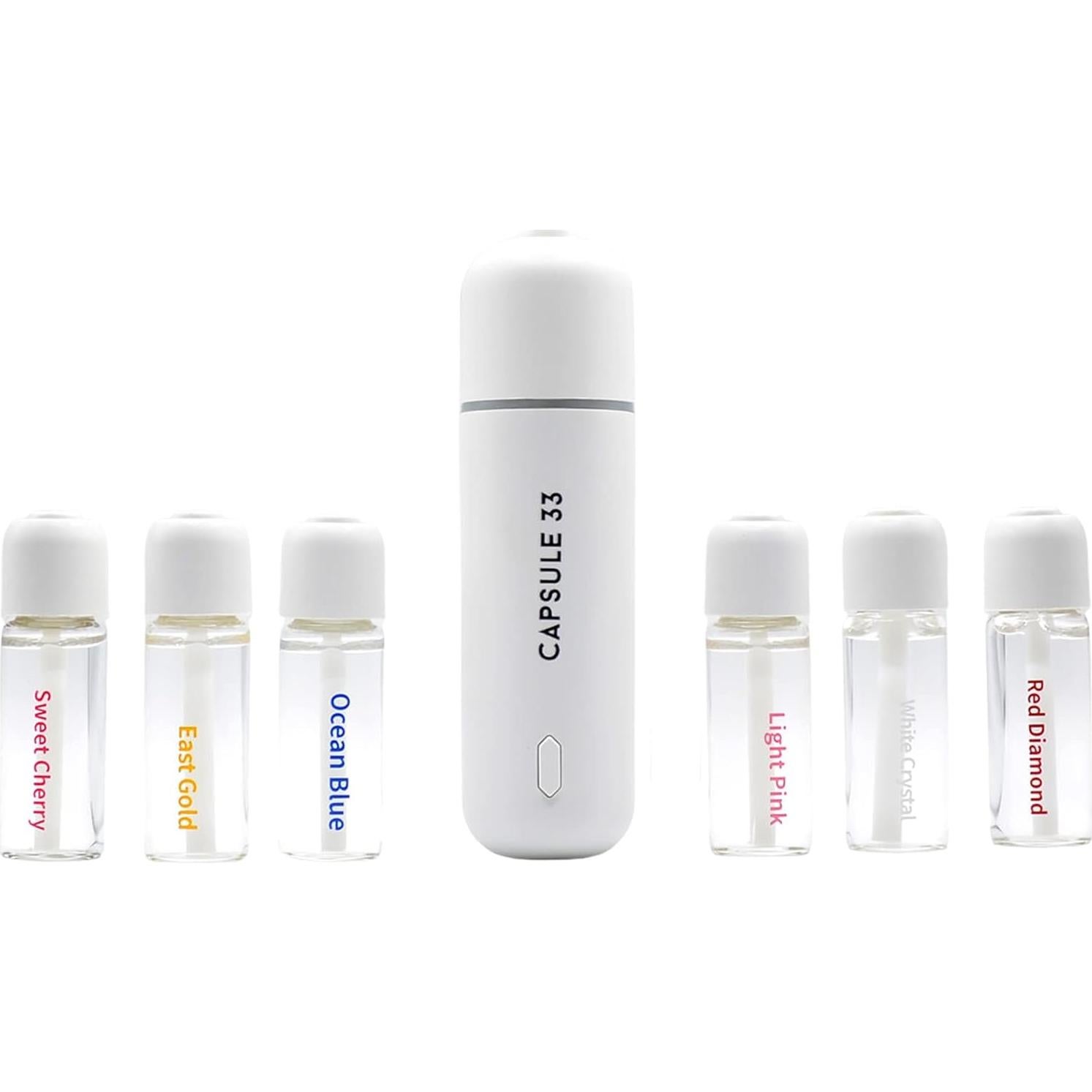 Difusor de Aroma Ultrasónico CÁPSULA 33 para Auto Negro