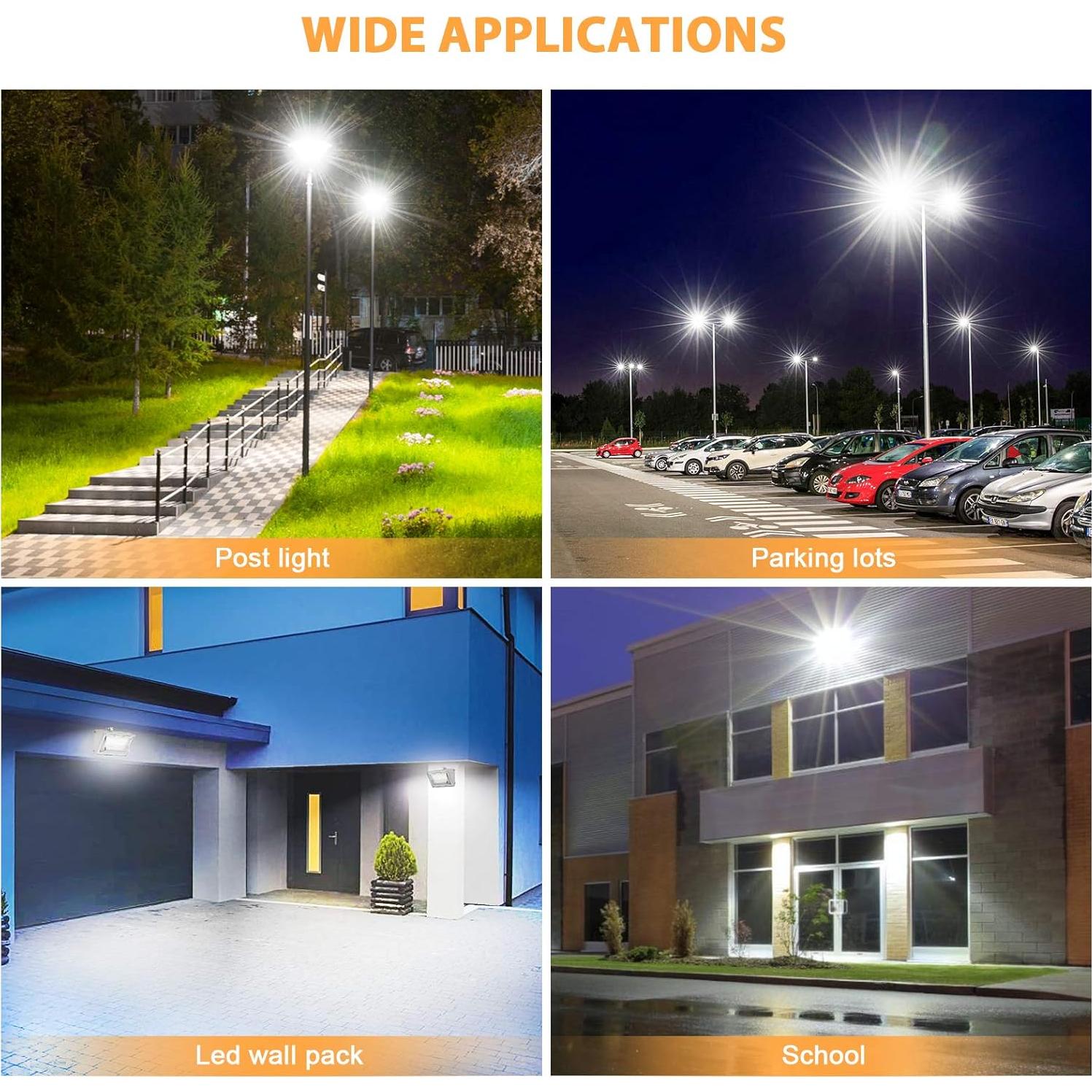 Paquete de 2 Sensores Fotoeléctricos YELLORE IP65 120-277V