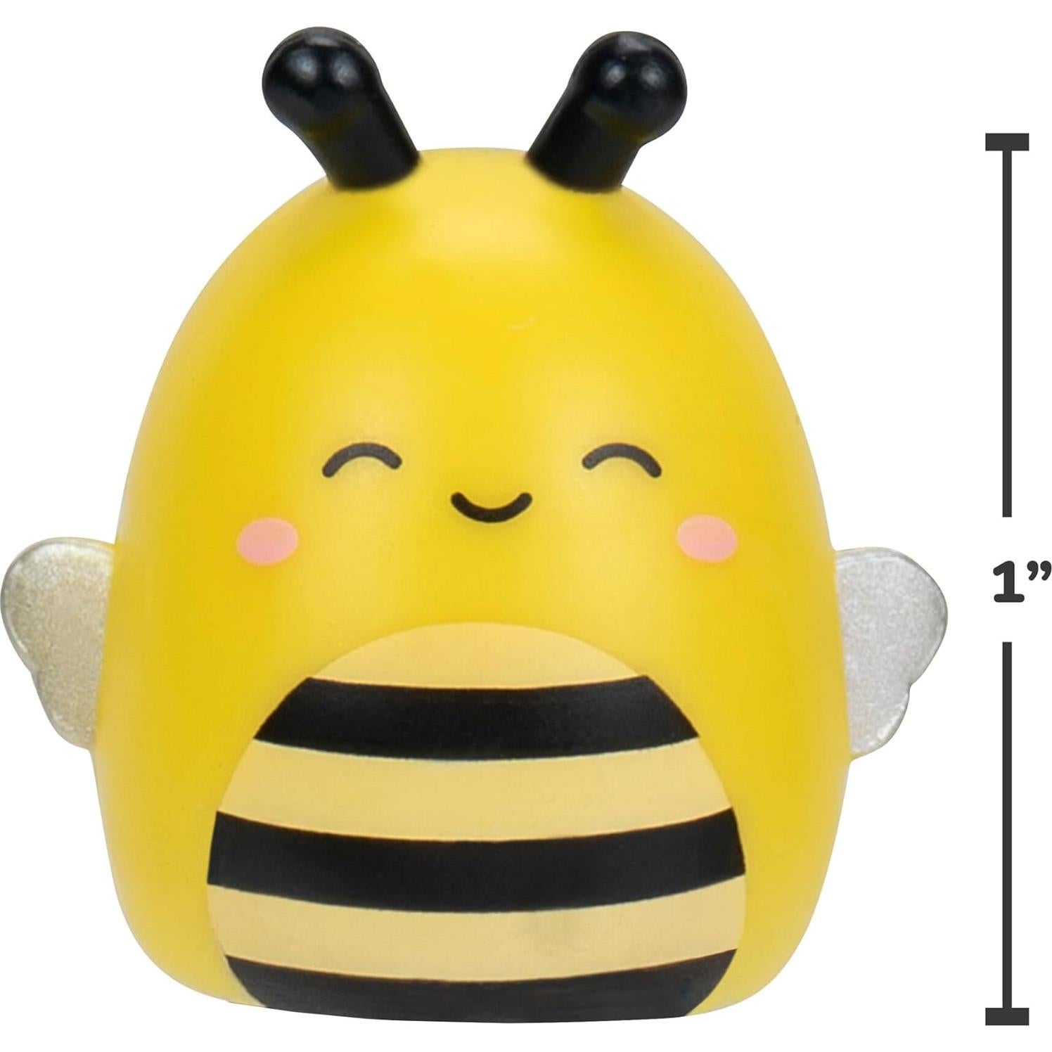 Paquete de 25 Mini-Squish-a-longs Jazwares 2.54 cm con Accesorios