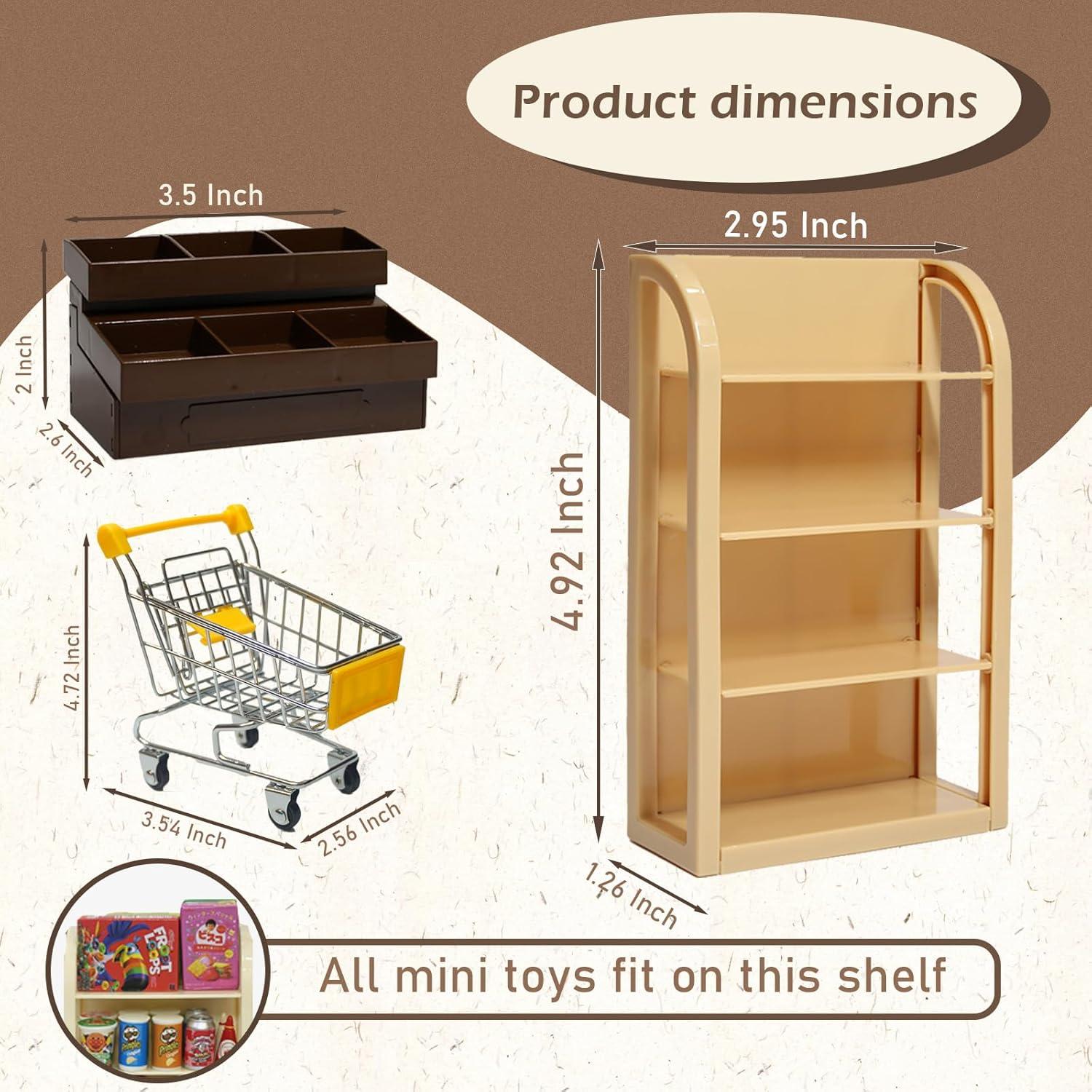 Juego de Carrito de Compras Mini Kimo 180 Piezas Educativo