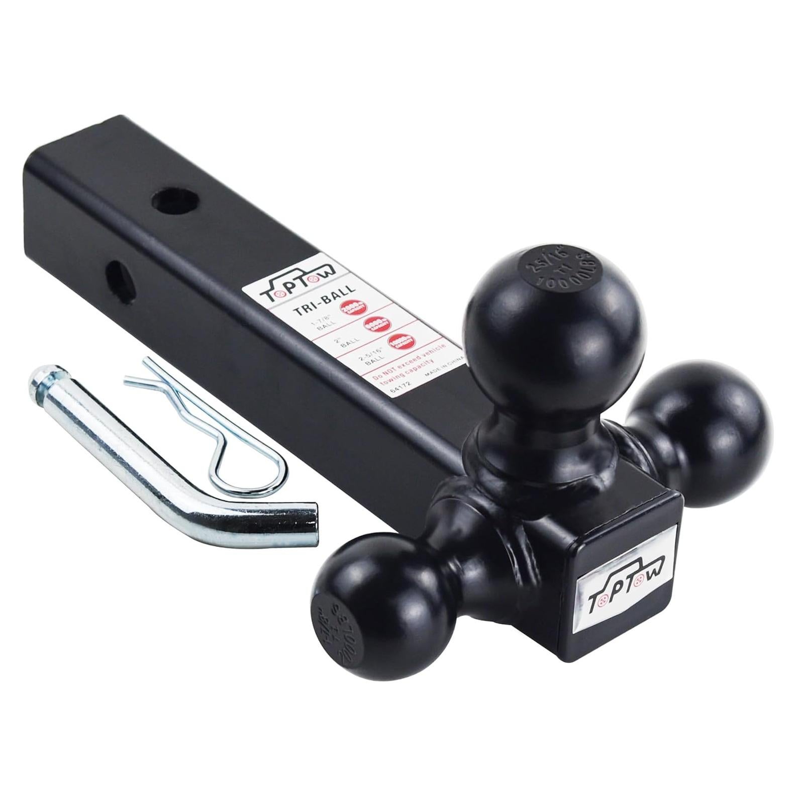 Enganche de Remolque TOPTOW Tri Ball 3 Bolas 2" (5.08 cm)