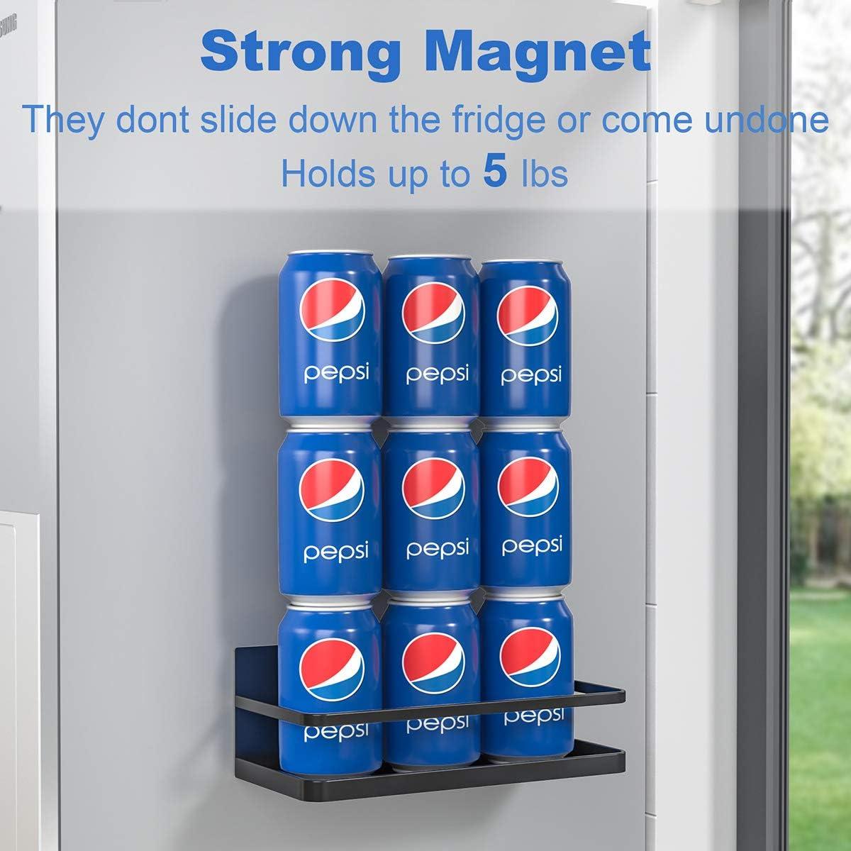 Estante Magnético para Especias NIFIVE Negro 2 Niveles 2.3 kg