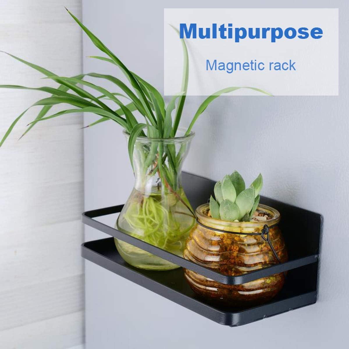 Estante Magnético para Especias NIFIVE Negro 2 Niveles 2.3 kg