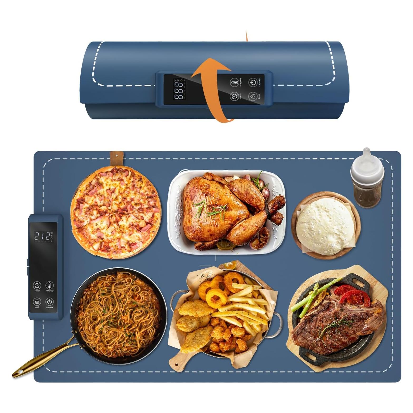 Alfombrilla Calentadora Eléctrica Latumab 61x38cm 260W Ajustable