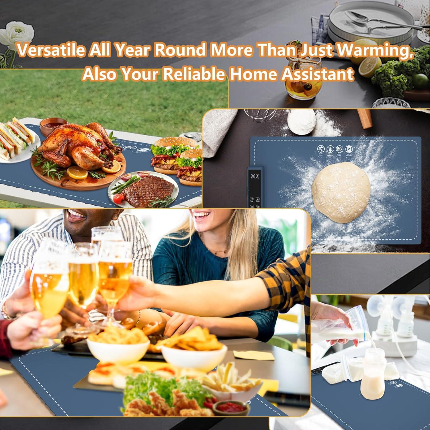 Alfombrilla Calentadora Eléctrica Latumab 61x38cm 260W Ajustable