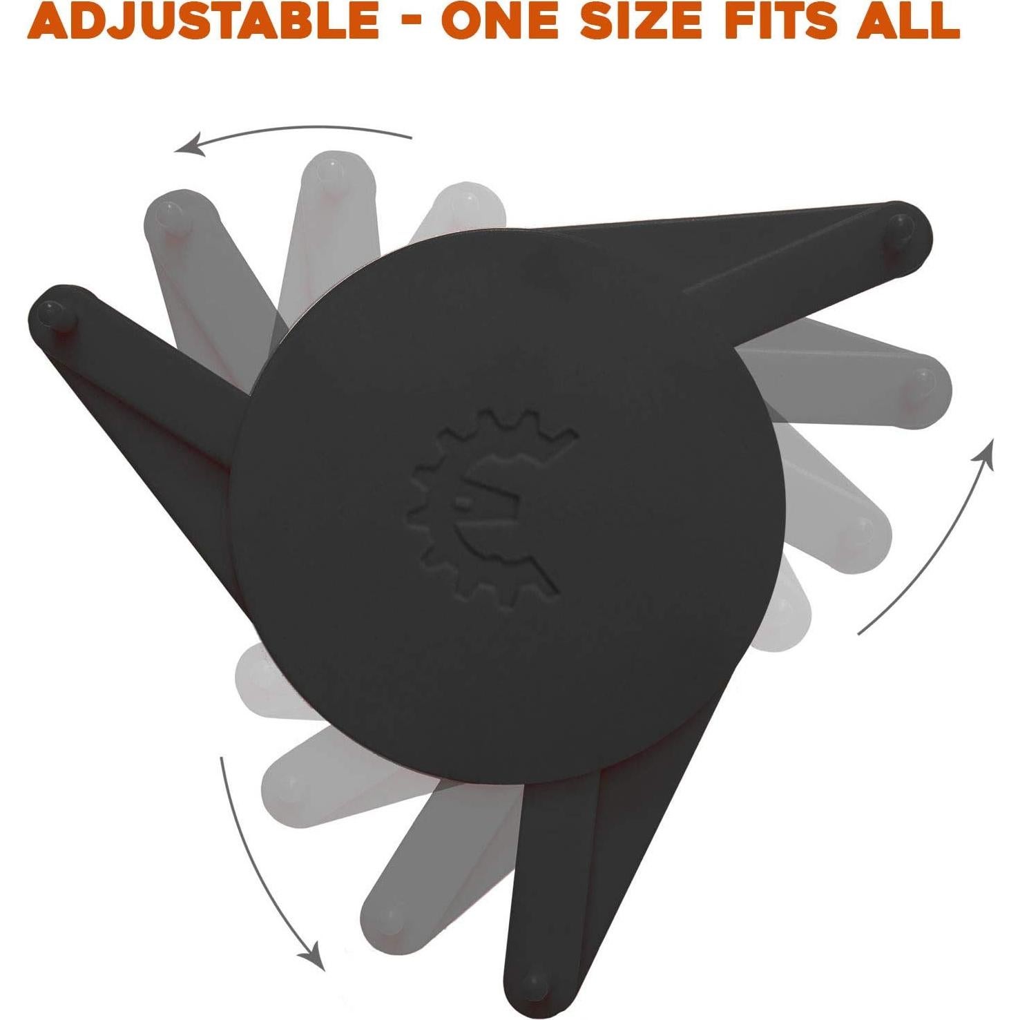 Organizador de Tazas ELYPRO - Apilador Expandible Negro