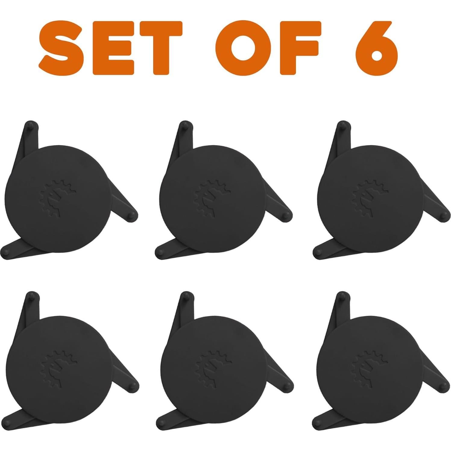 Organizador de Tazas ELYPRO - Apilador Expandible Negro