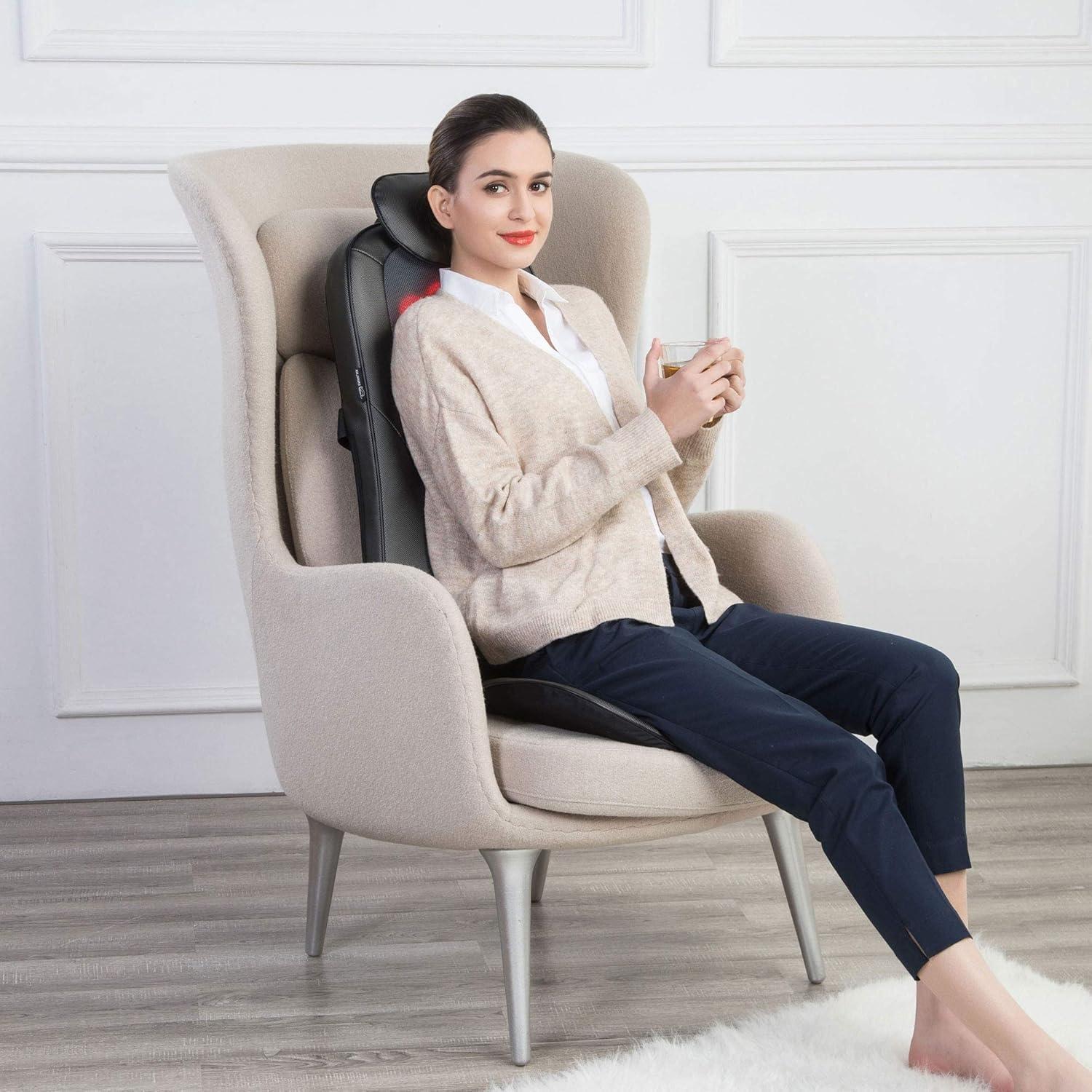 Masajeador de Espalda Snailax SL-236 con Calor y Shiatsu