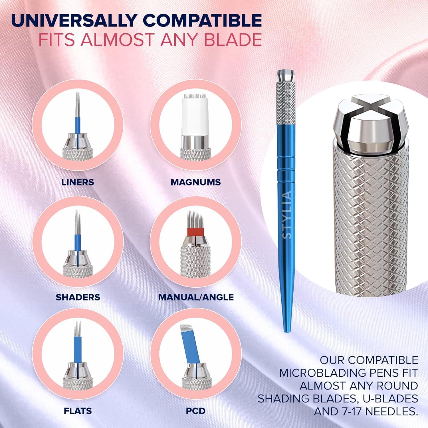 Bolígrafo de Microblading Microblading Direct Azul 1 Unidad