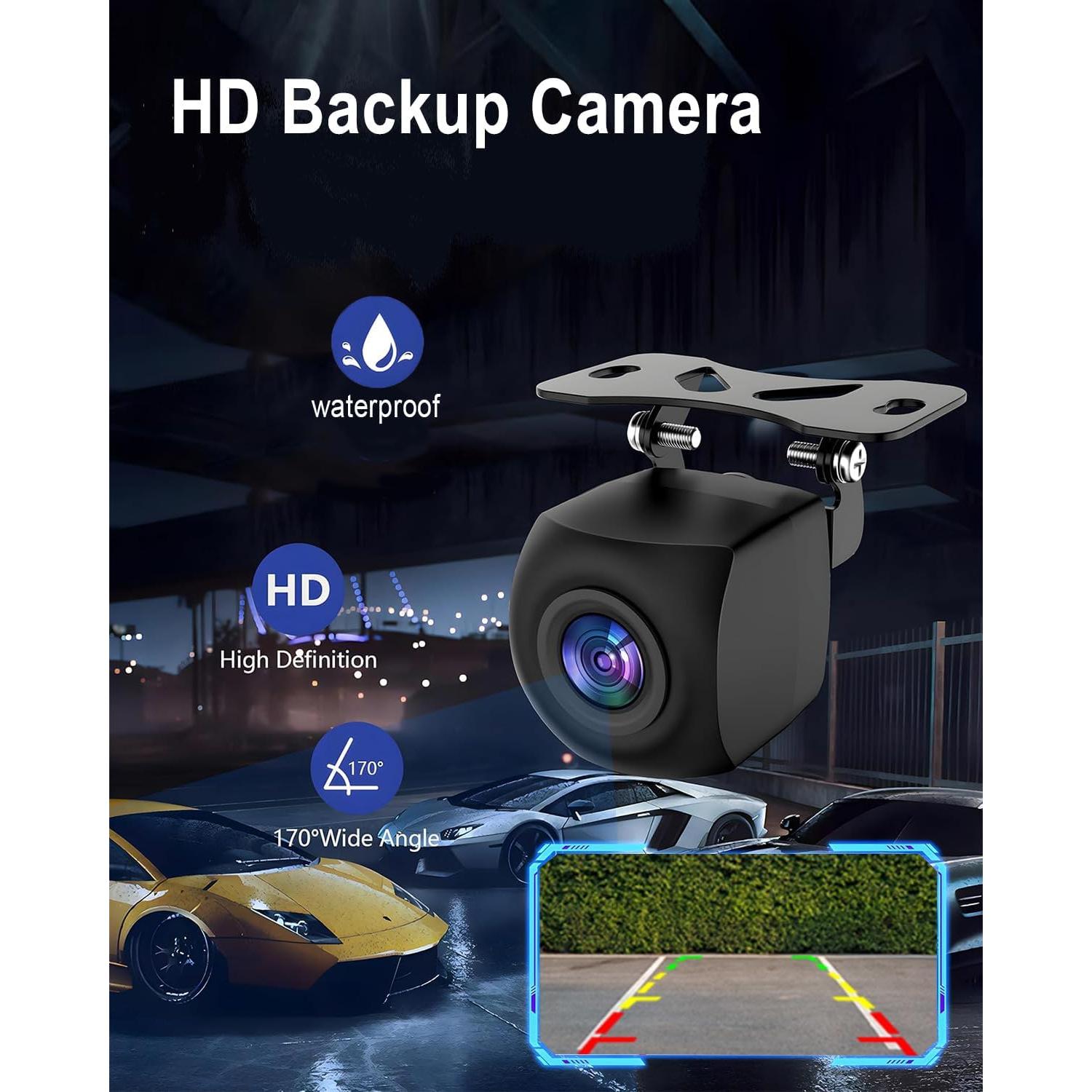 Pantalla Inalámbrica CarPlay 7" ZUCWO con Cámara Reversa