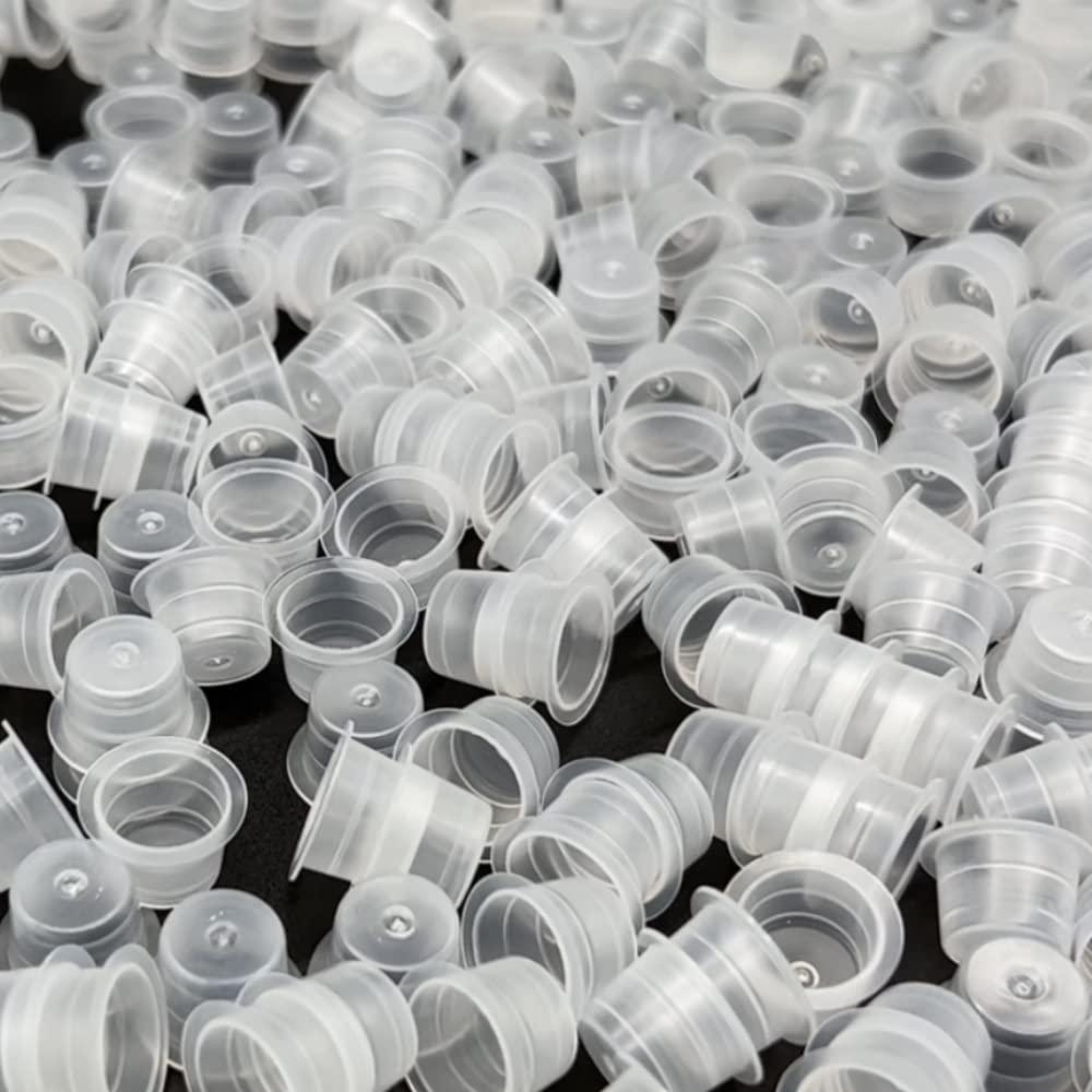 Tapa de Tinta para Tatuajes Rayyl - 500pcs 9mm Desechables