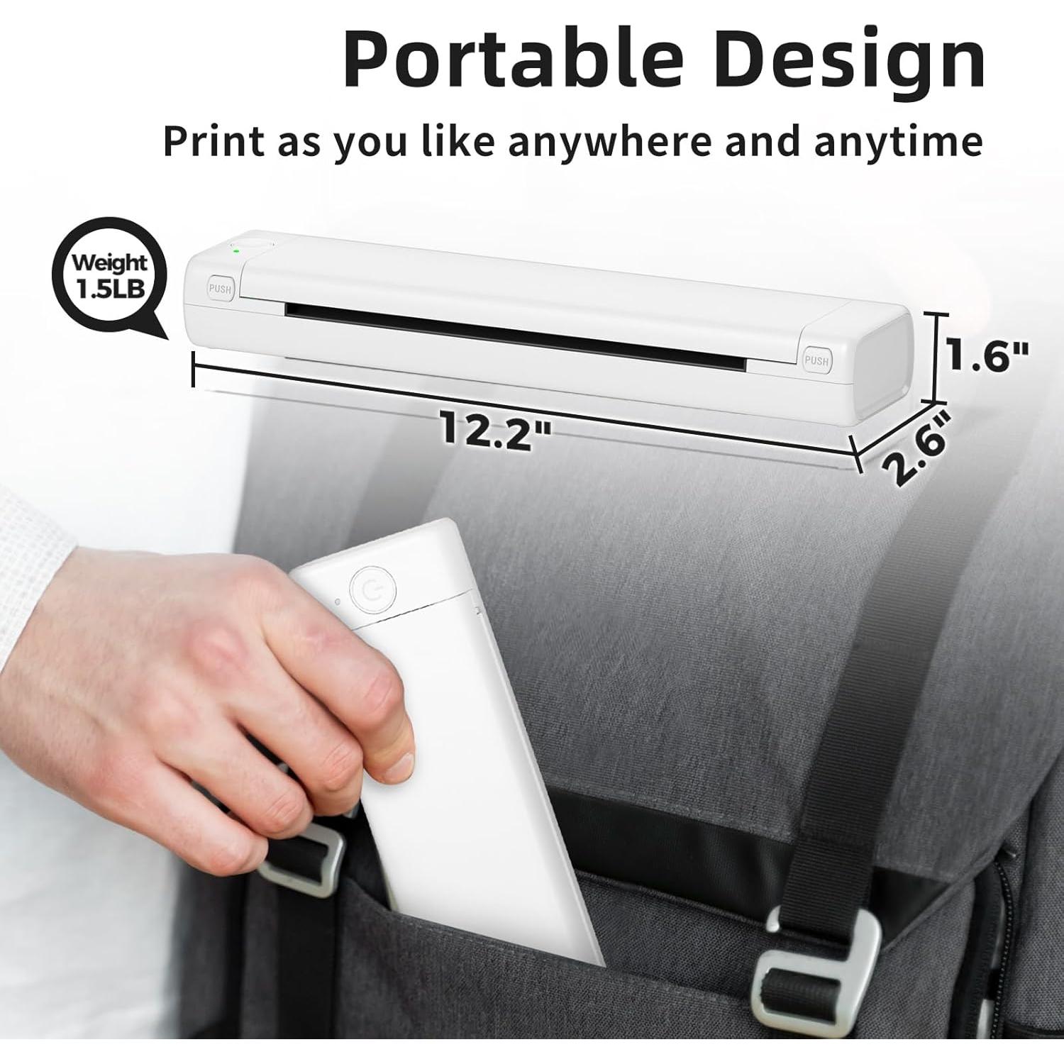 Impresora de Plantillas de Tatuaje Bluetooth Zoolion M08F