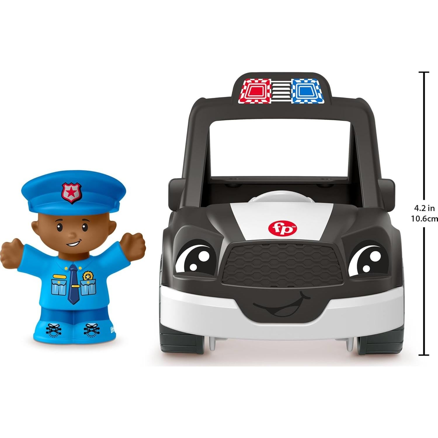Vehículo de Policía Empujable Fisher-Price Little People