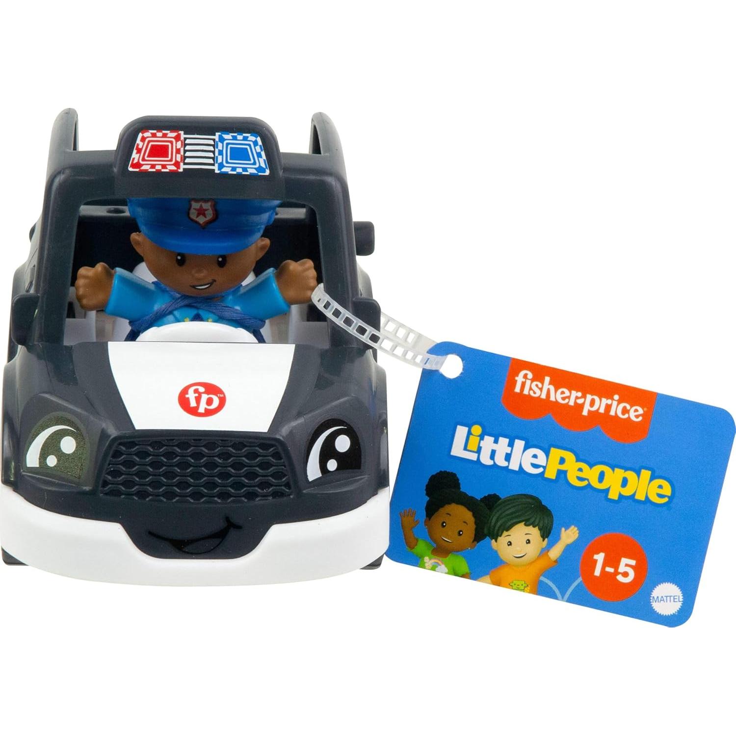 Vehículo de Policía Empujable Fisher-Price Little People
