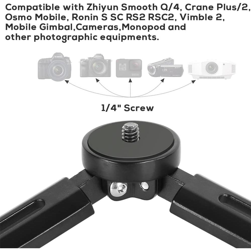 Trípode Mini de Aluminio EaxanPic para Gimbal y Cámara 0.18kg