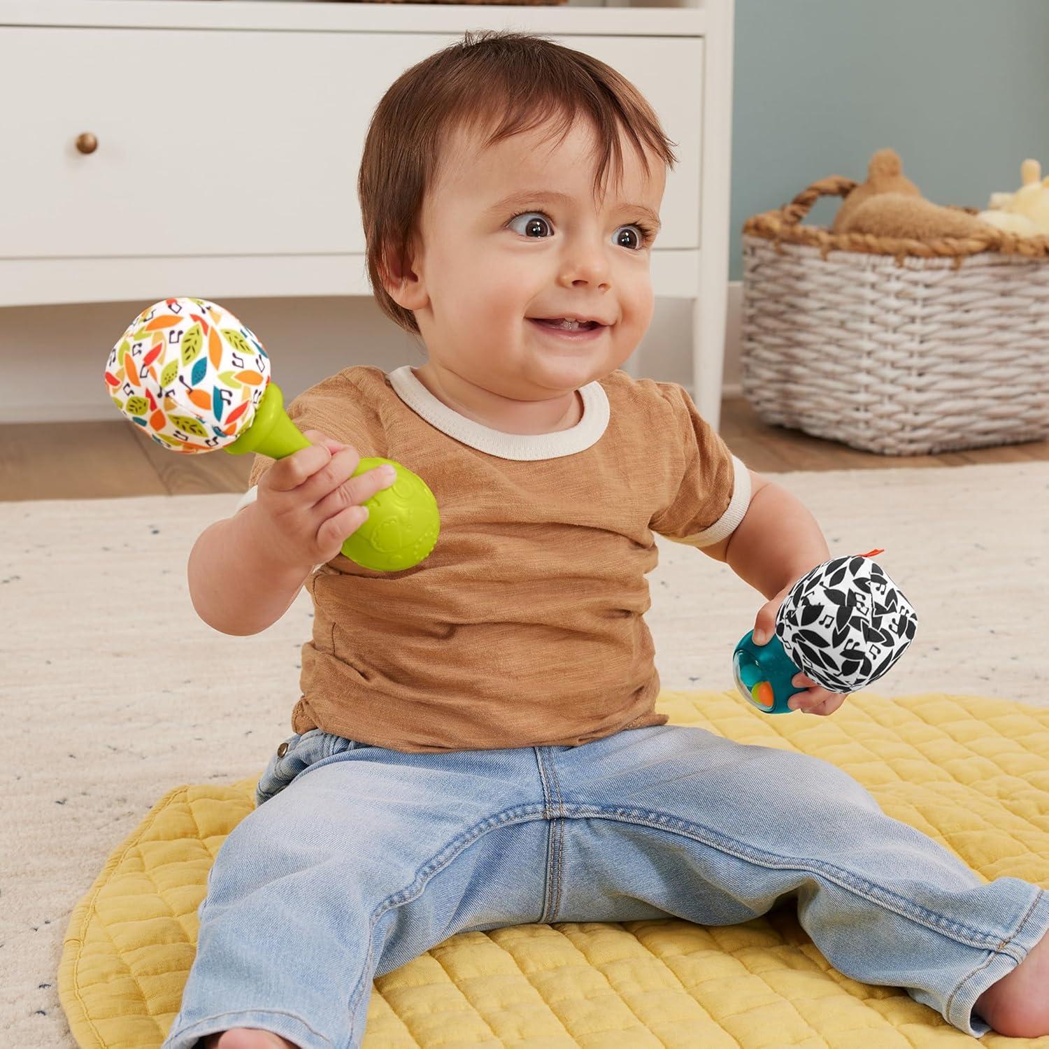 Maracas Fisher-Price Rattle 'n Rock para Bebés 3+ Meses