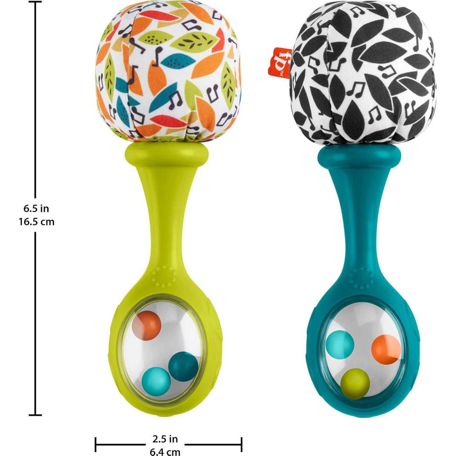 Maracas Fisher-Price Rattle 'n Rock para Bebés 3+ Meses