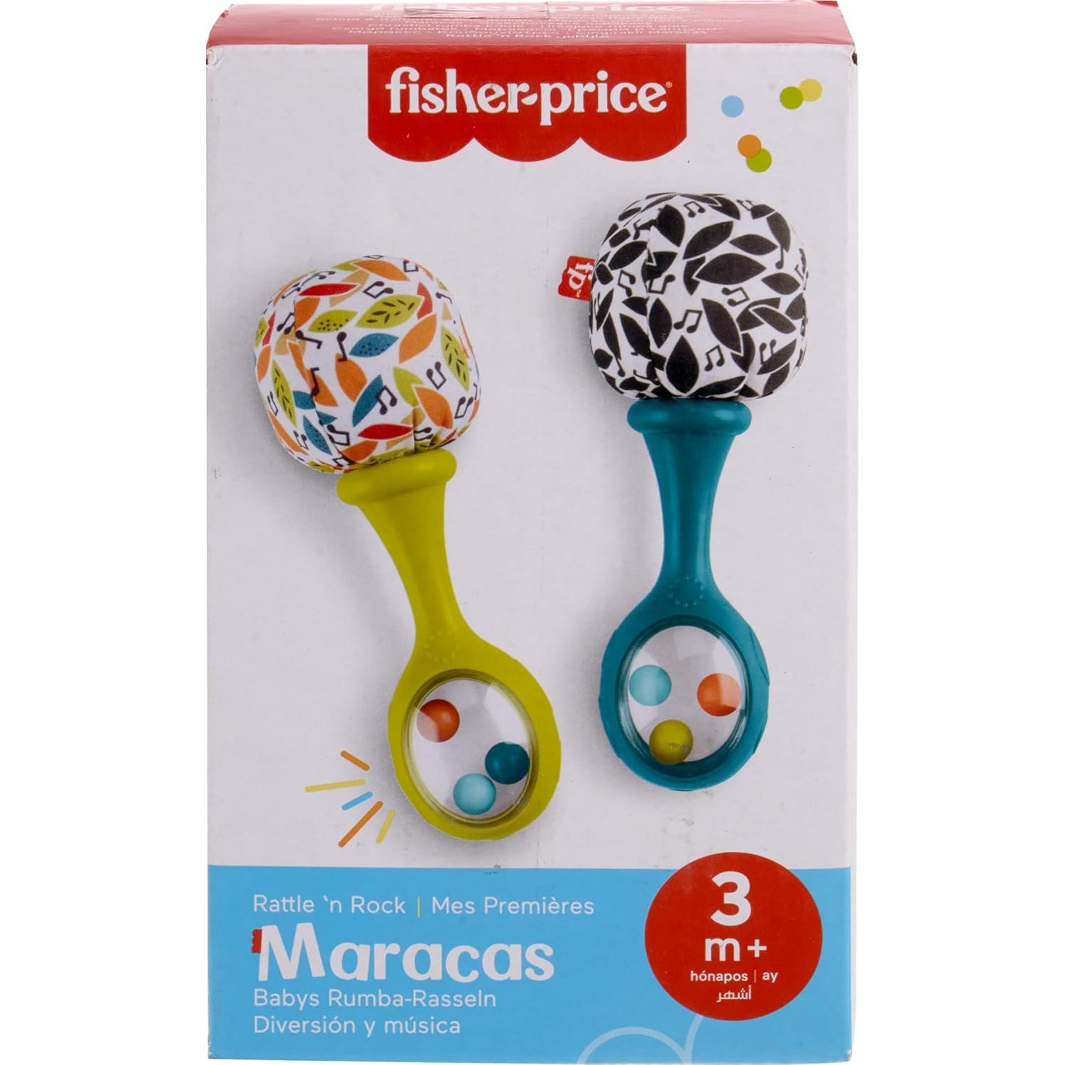Maracas Fisher-Price Rattle 'n Rock para Bebés 3+ Meses