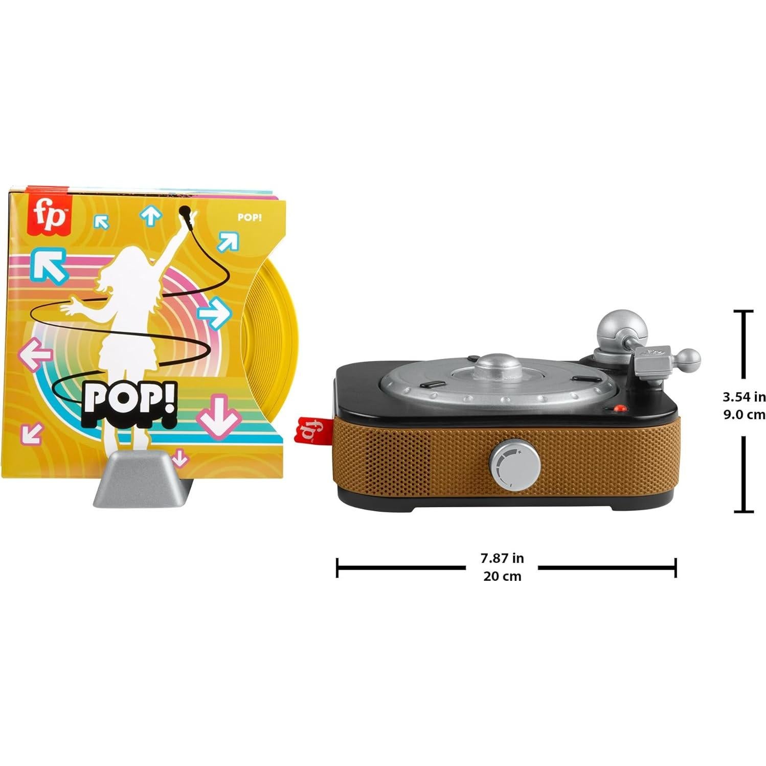 Musical Toy, Rockin’ Record Player for Preschool Pretend Play for Kids Ages 3+ Year