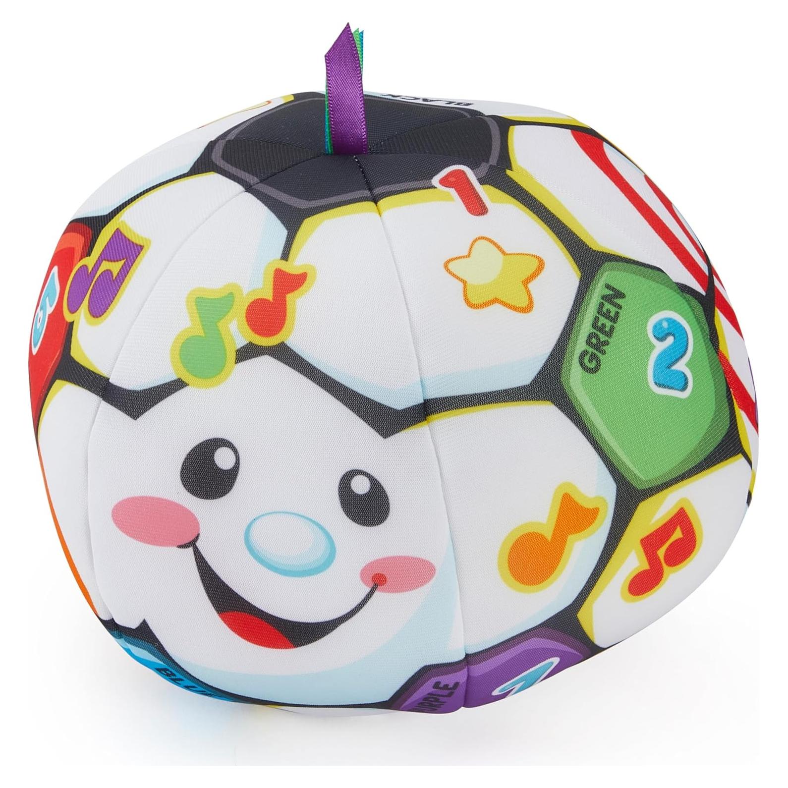 Fisher-Price Balón de Fútbol Musical de Peluche 20 cm
