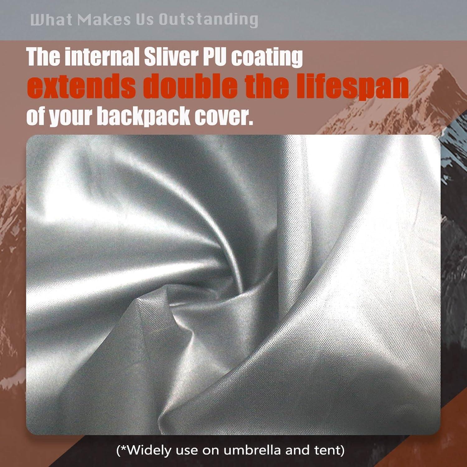 Cubierta de Mochila Impermeable Frelaxy S Verde Militar 8000mm