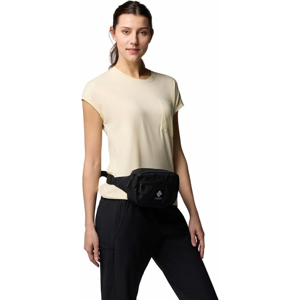 Mochila de Cintura Columbia Trail Traveler Unisex Negra