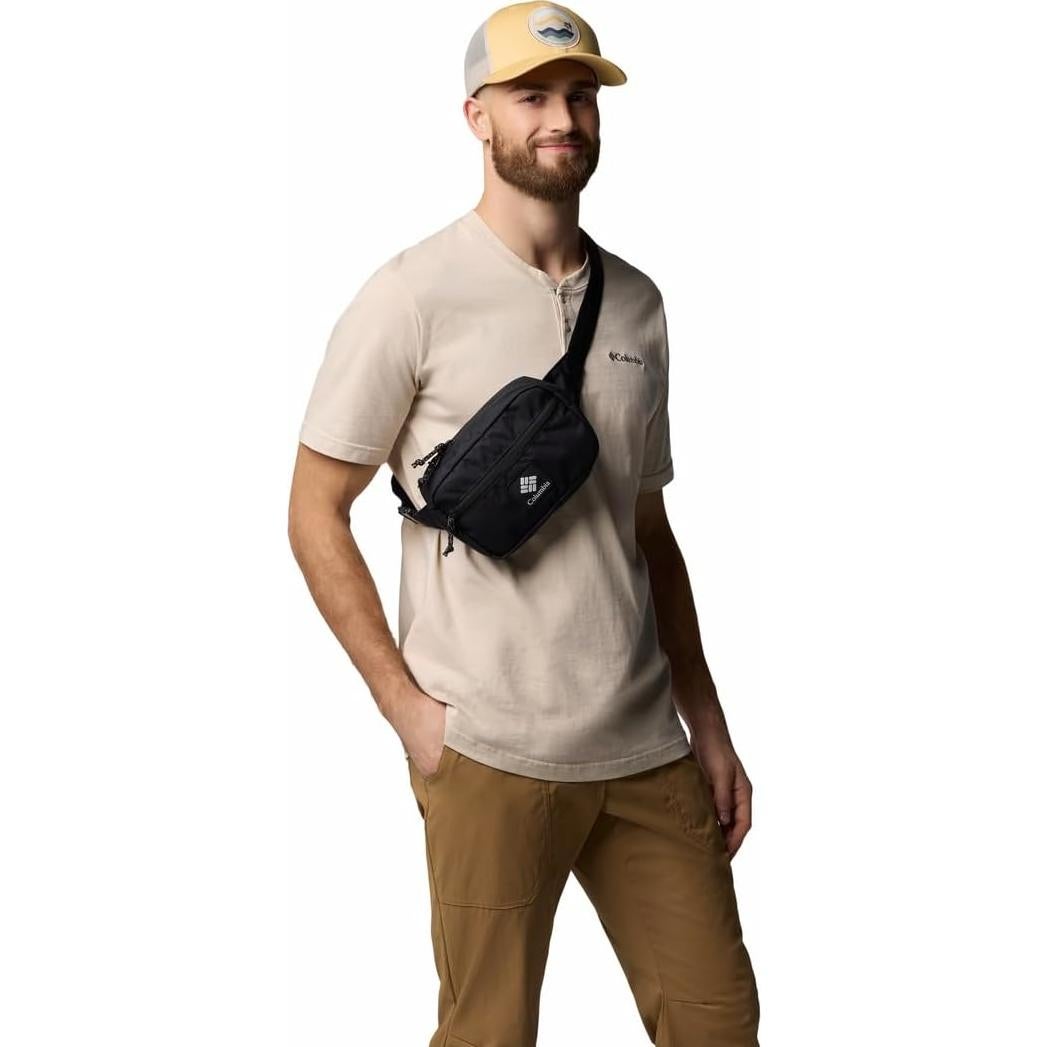 Mochila de Cintura Columbia Trail Traveler Unisex Negra