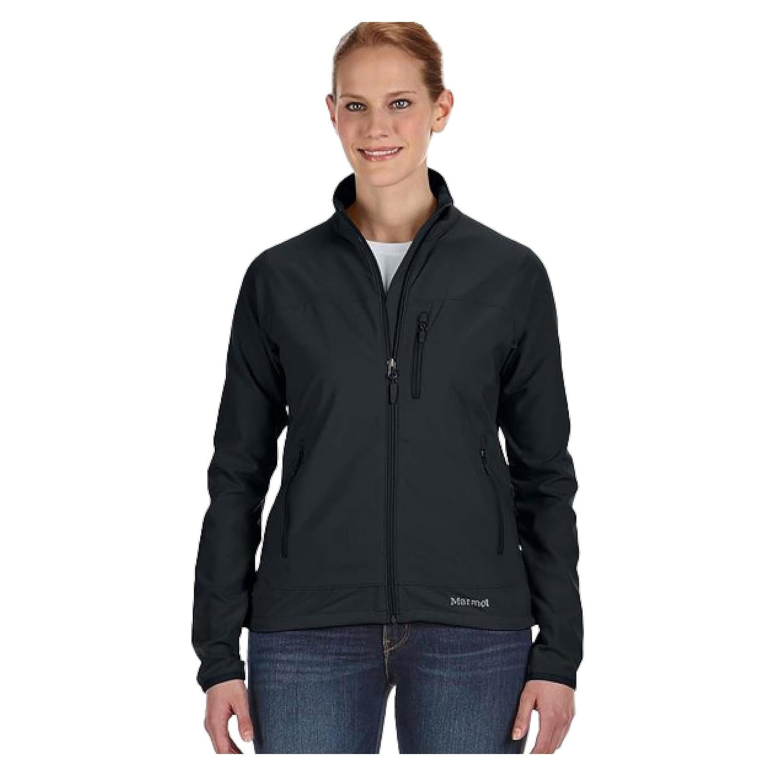Chaqueta Soft-Shell para Mujeres Marmot Tempo Negra