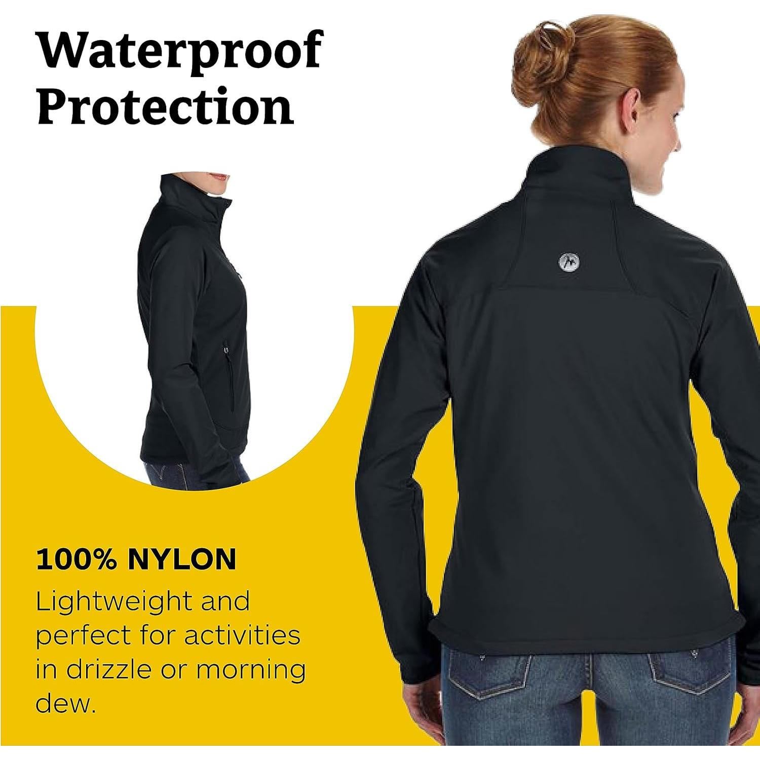 Chaqueta Soft-Shell para Mujeres Marmot Tempo Negra