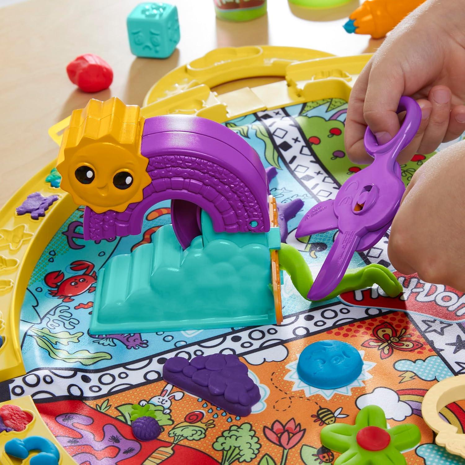 Play-Doh Tapete de Juego Plegable con 19 Accesorios 0.77 kg