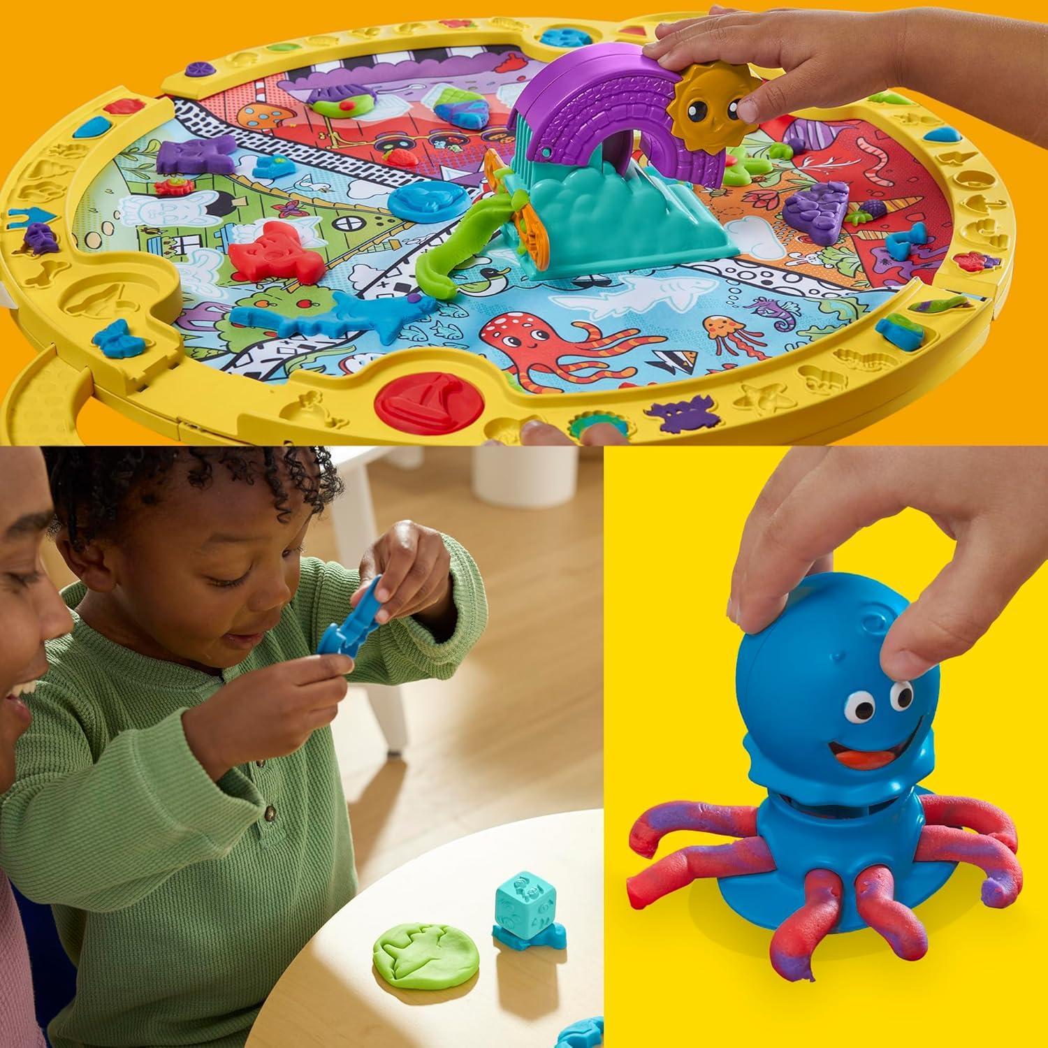Play-Doh Tapete de Juego Plegable con 19 Accesorios 0.77 kg