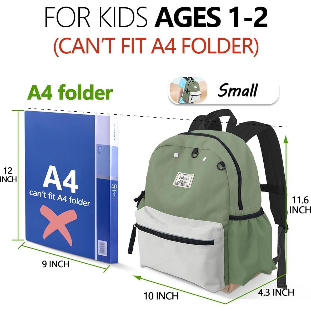 Mochila para Niños Pequeños ATGARK 8L Ecológica y Lavable