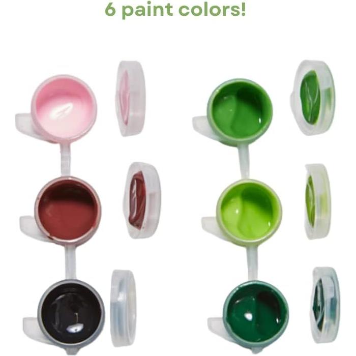 Conjunto de Pintura Minecraft - Diseños Innovadores 2 Figuras