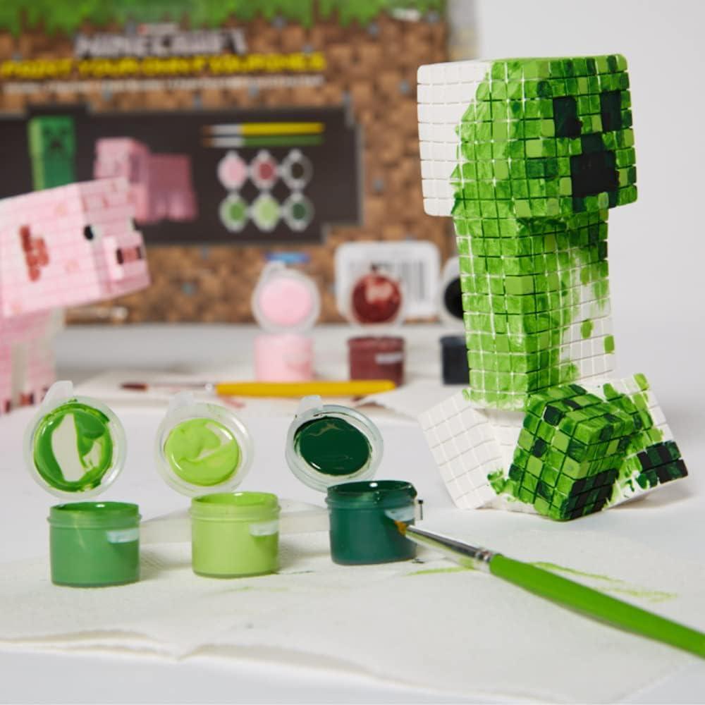 Conjunto de Pintura Minecraft - Diseños Innovadores 2 Figuras