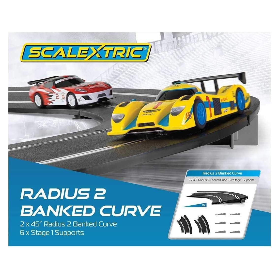 Curva Banca Scalextric C8296 45 Grados - Pista Slot 1:32