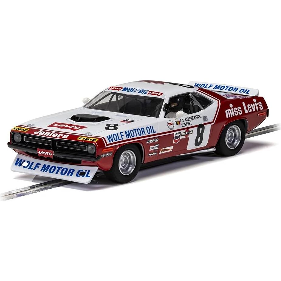 Scalextric Chrysler Plymouth Hemi Cuda 1973 1:32 Slot Car