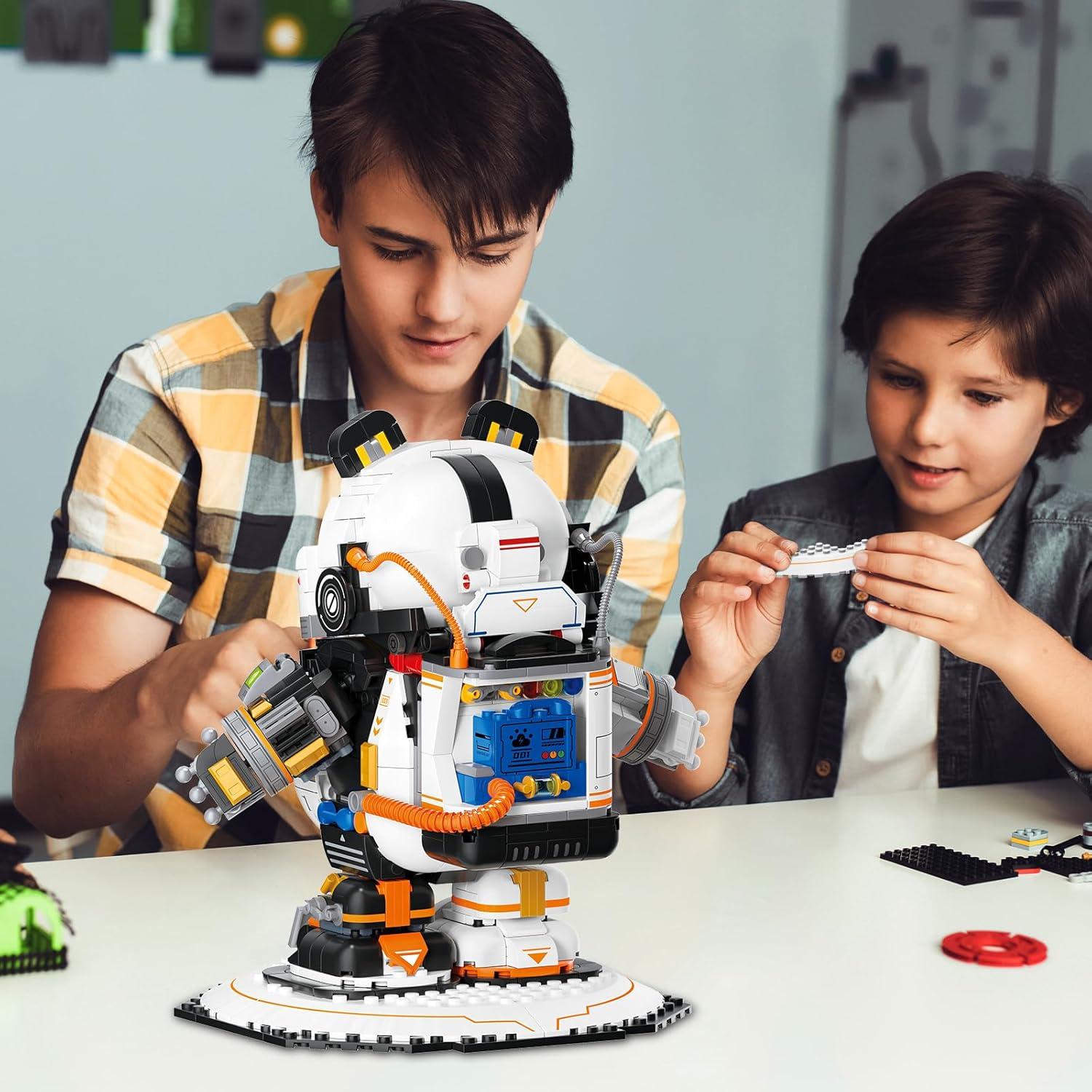 JMBricklayer Panda Astronauta 829 Piezas Juguete de Construcción