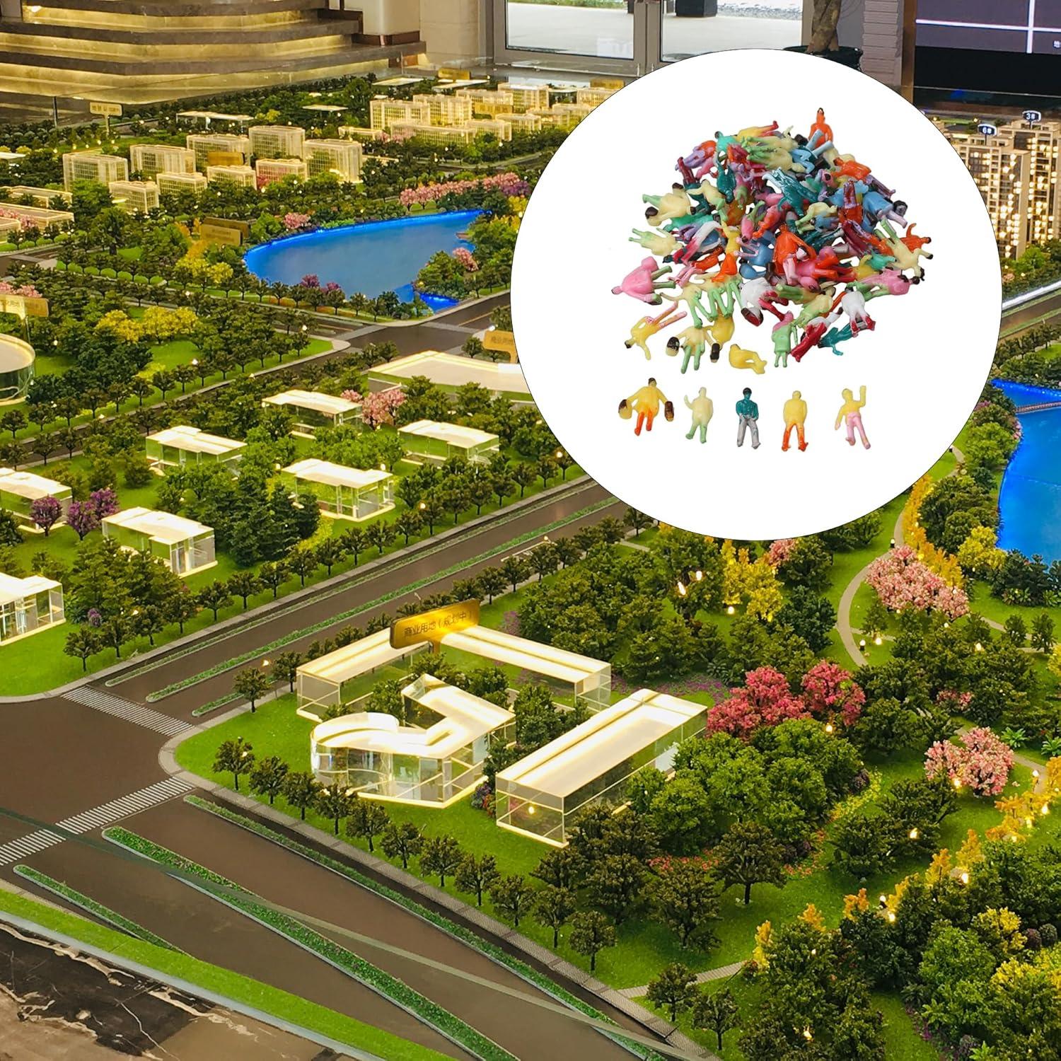 Figuras de Personas para Modelos BQLZR 100 Piezas 1:200