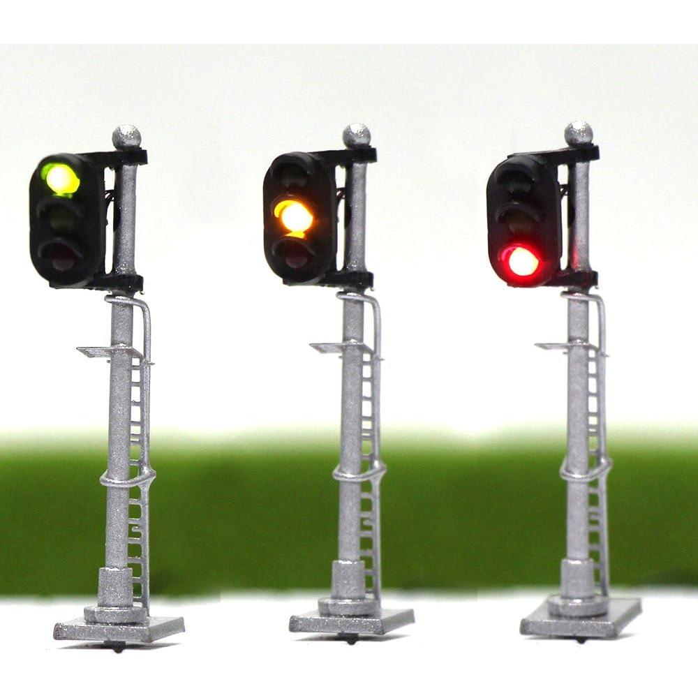 Señales de Ferrocarril Evemodel JTD1503GYR 3 Luces LED 12V