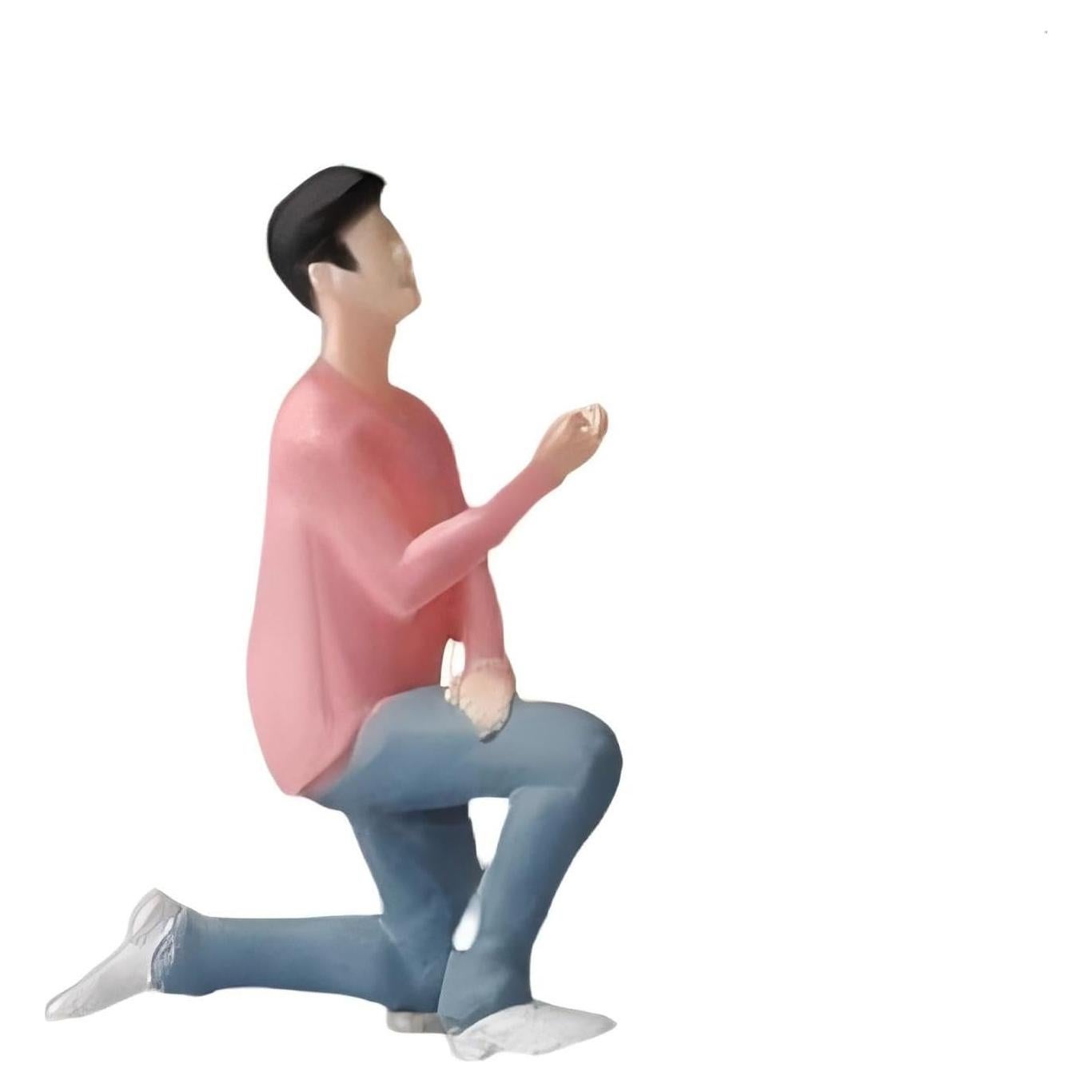 Figuras de Resina Pintadas a Mano Scenpoch 1:64 Miniaturas